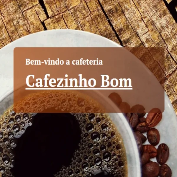 Banner Cafezinho Bom